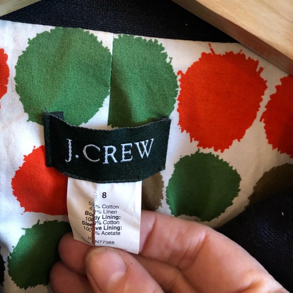 J Crew blue jacket - Picture 2 of 3